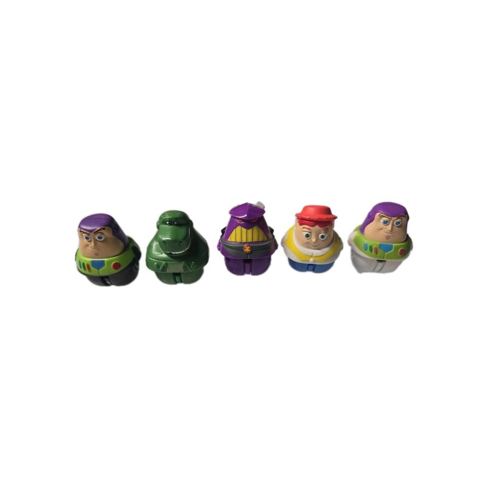 Mattel Disney Pixar 2012 Toy Story Zing Ems Lot Of 5 Buzz Rex Zurg Jessie